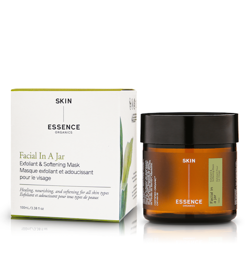 Facial en pot / Masque exfoliant et adoucissant pour le visage