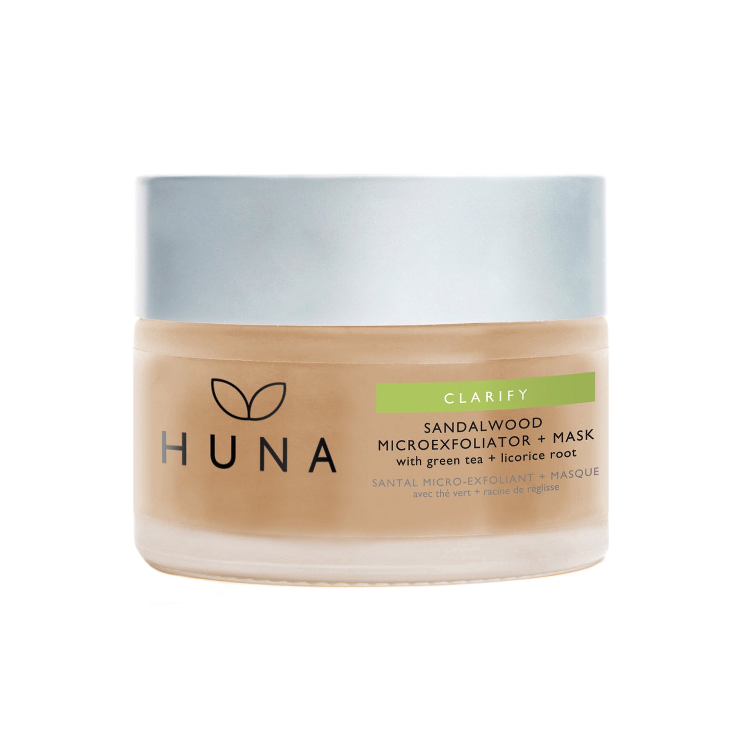 Micro-exfoliant + masque Clarify au bois de Santal