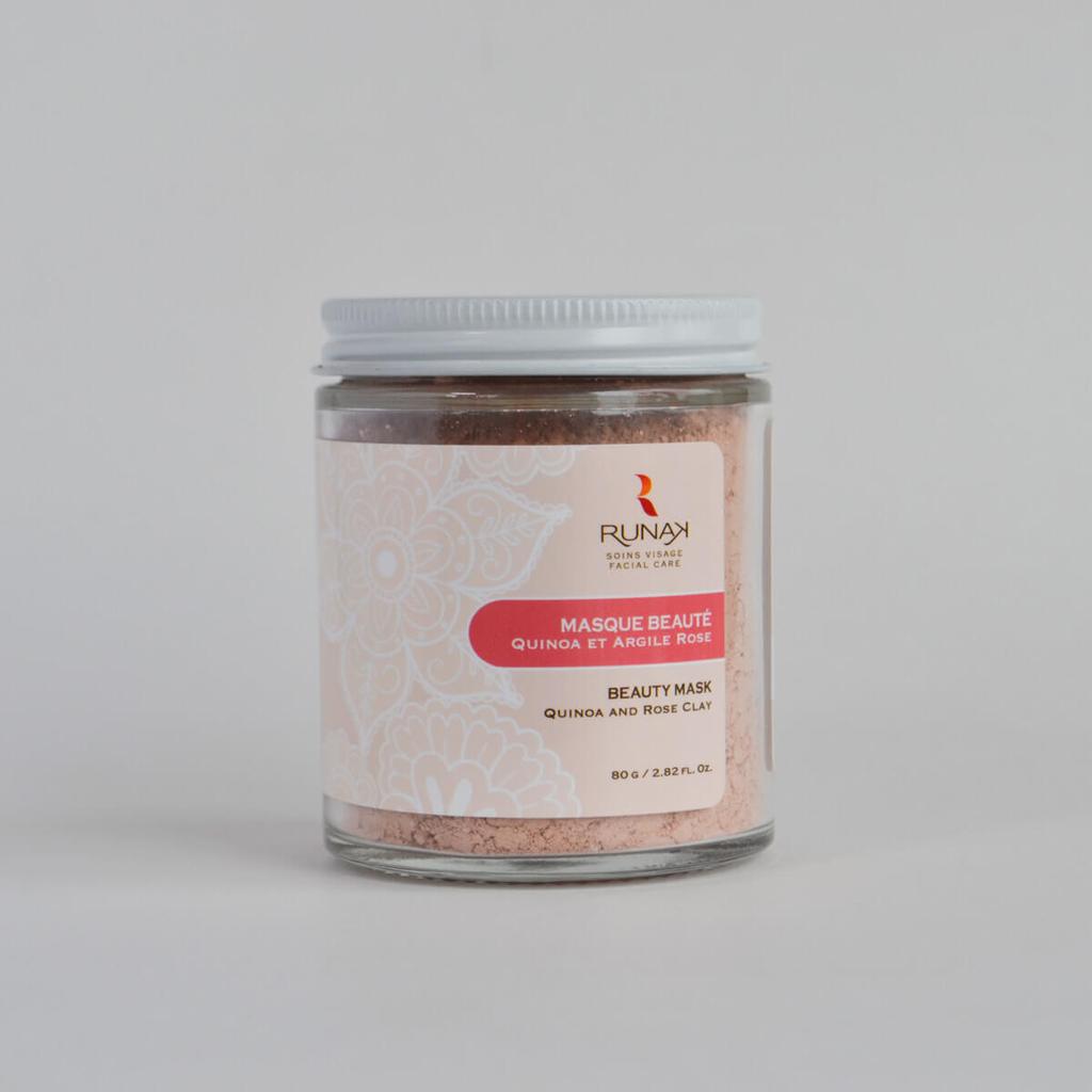 Masque beauté - Quinoa & Argile Rose