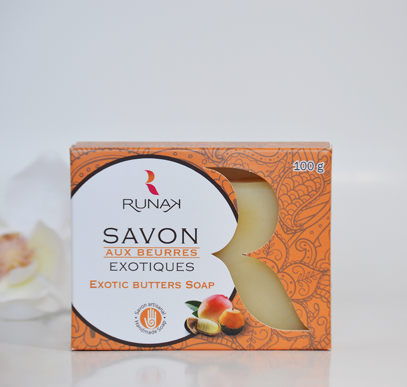 Savon naturel - Beurres exotiques (peau sèche ou sensible)
