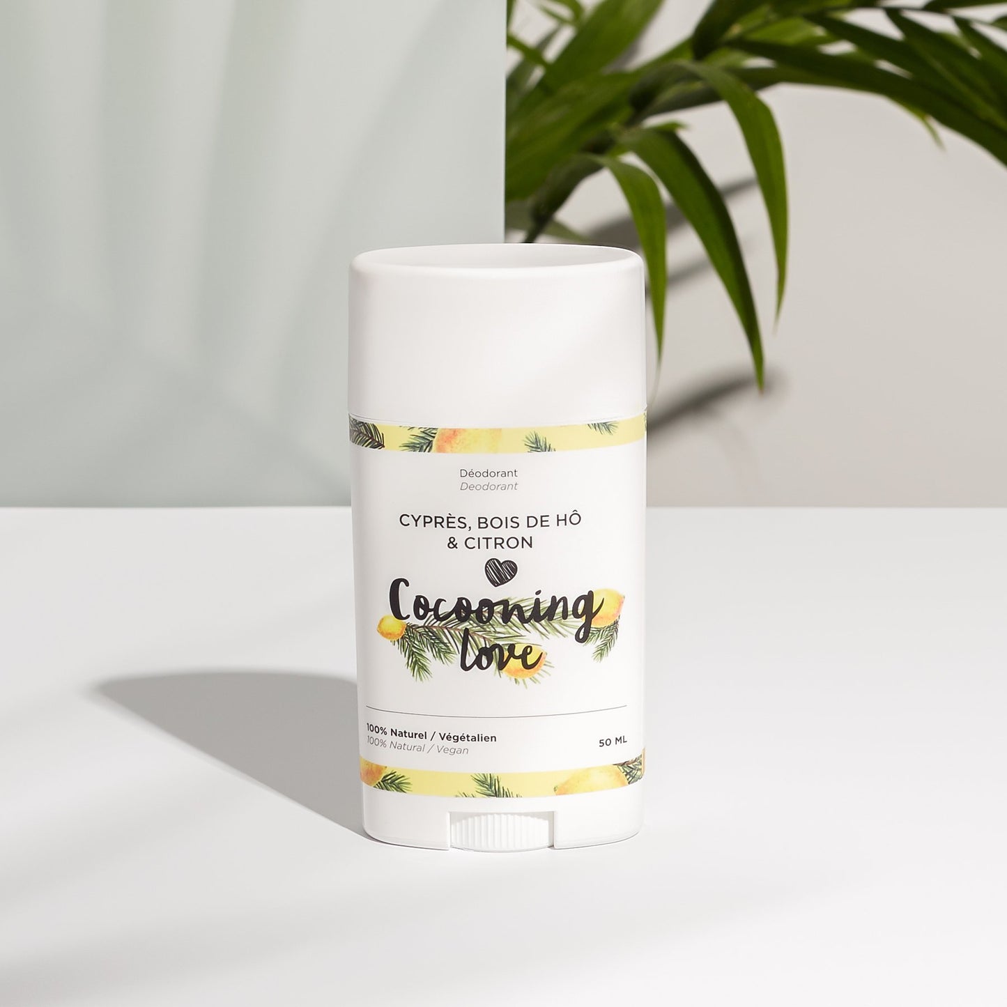 Déodorant végétalien cyprès/ bois de hö/ citron