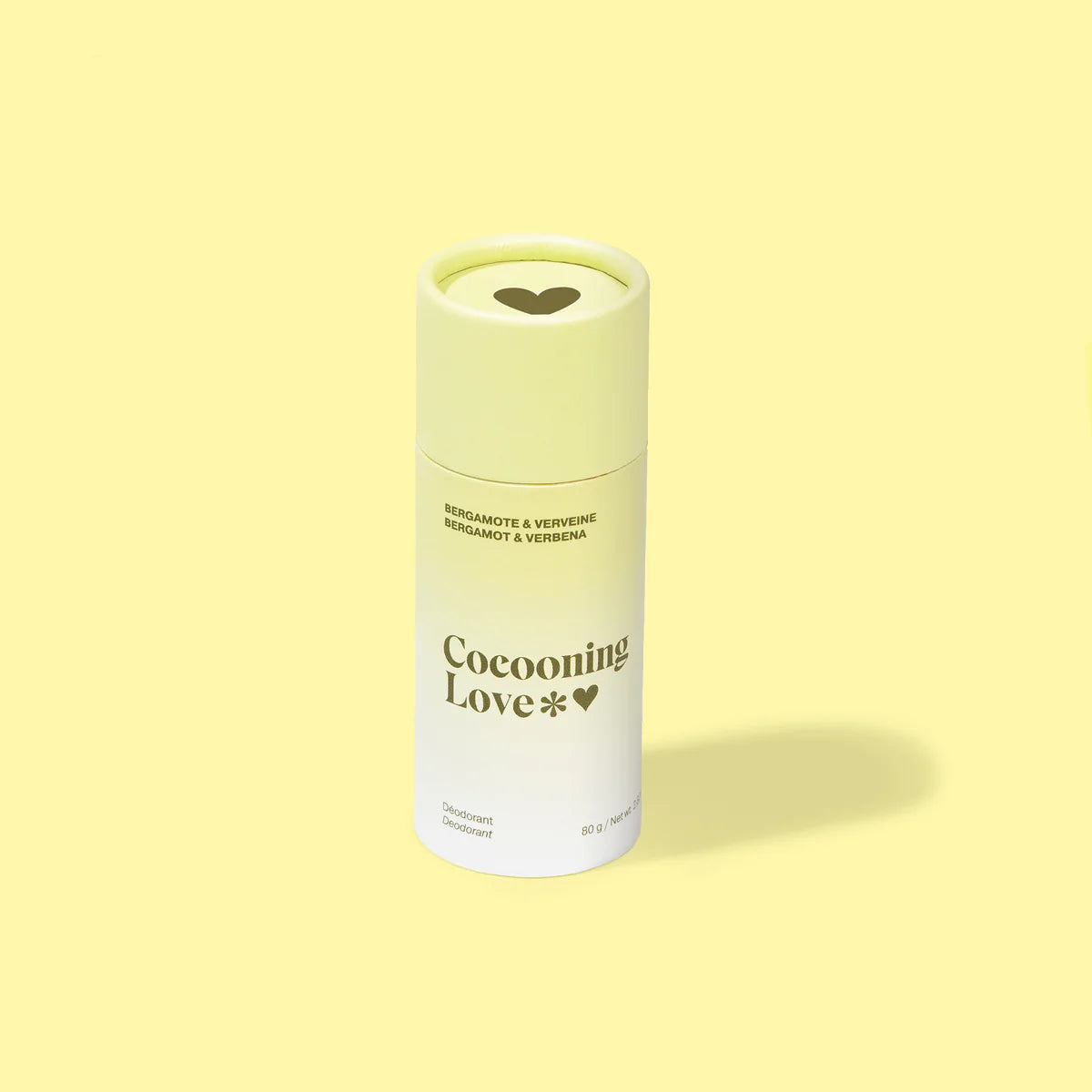 Déodorant végétalien bergamote/verveine