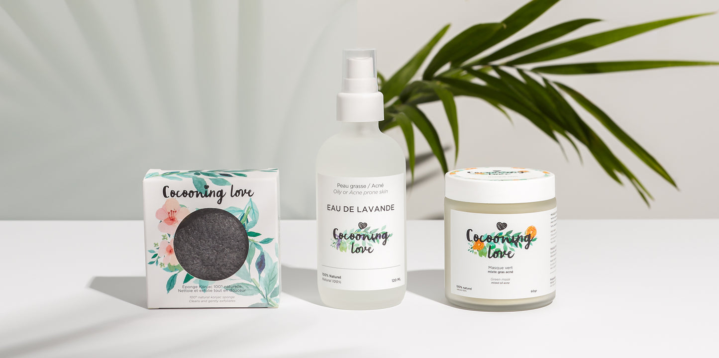 Ensemble pour peau grasse/acnéique