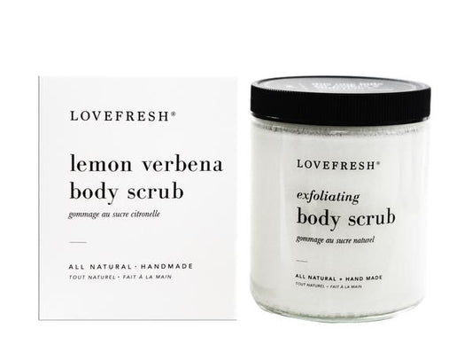 Exfoliant au citron et verveine