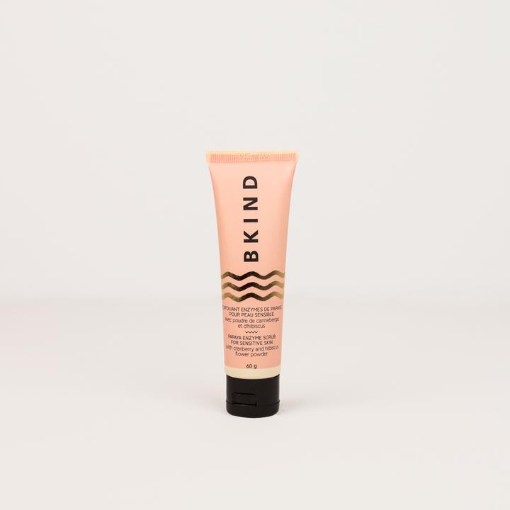 Exfoliant visage peau sensible - enzymes de papaye