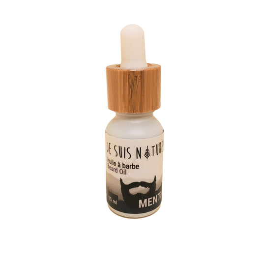 Huile à barbe menthe poivrée 15 ml
