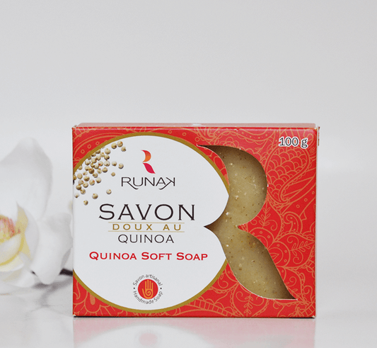 Savon exfoliant Quinoa